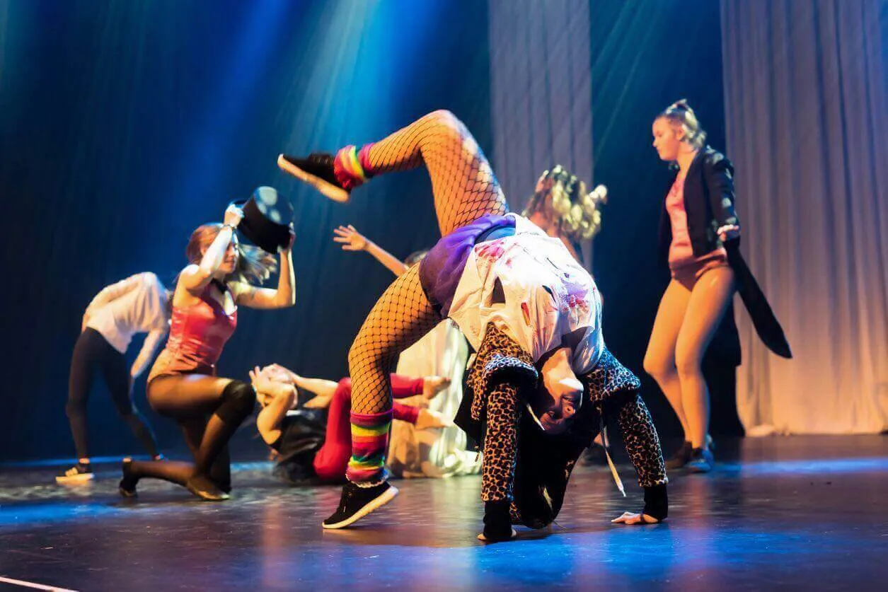 Show-Aufführung der Tanzwerkstatt Neunkirchen